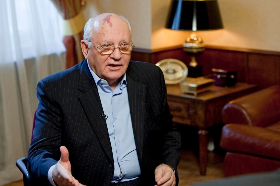 Michail Gorbatjov, här på bild från 2009.