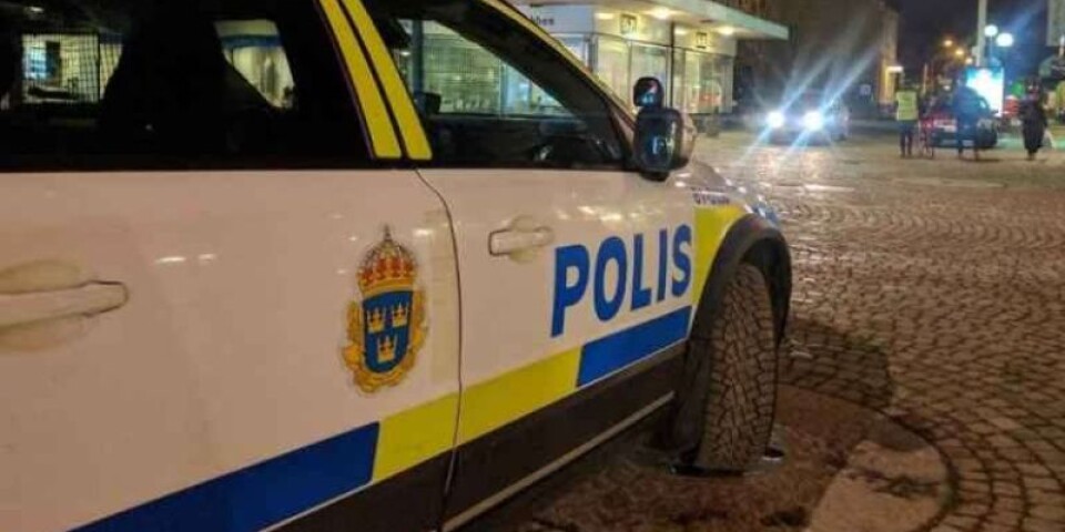Man misstänks för flera brott efter misshandel i centrala Växjö