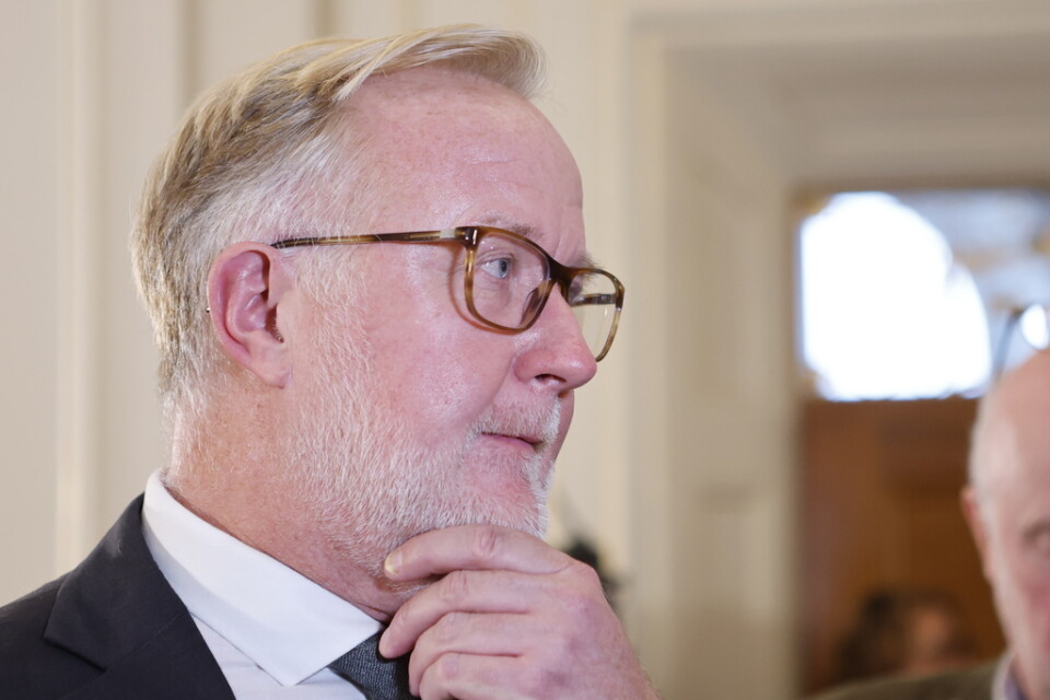 Johan Pehrson, arbetsmarknads- och integrationsminister.