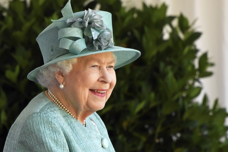 Den brittiska drottningen Elizabeth II. Arkivbild.