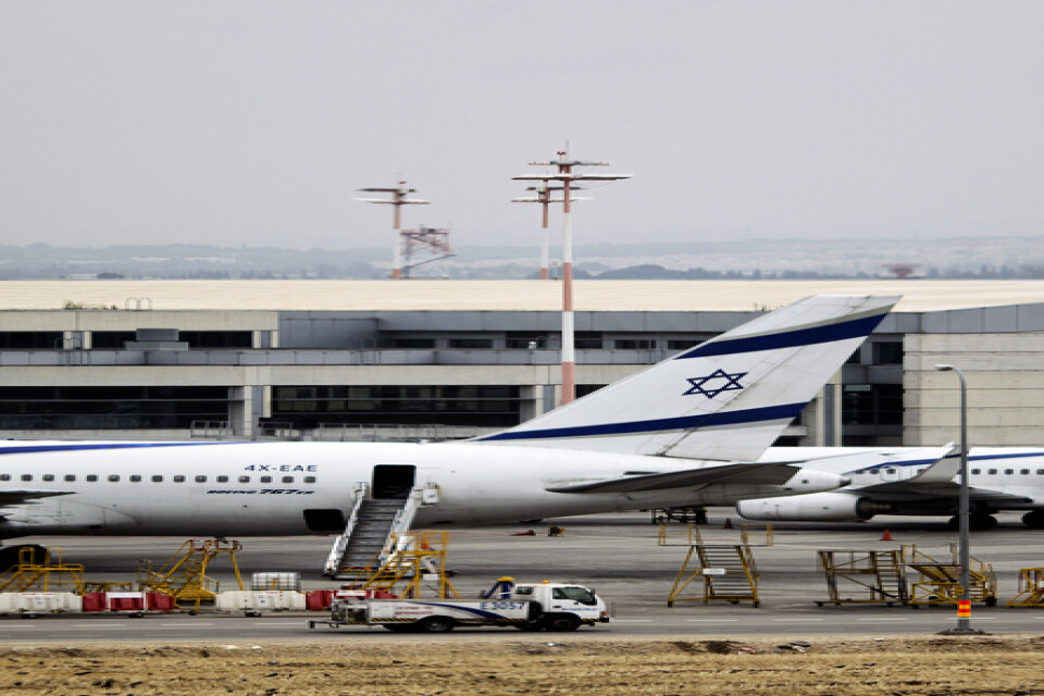 Flygvärdinnan jobbade på det israeliska flygbolaget El Al. På bilden syns bolagets flygplan på Ben Gurion-flygplatsen i Tel Aviv.