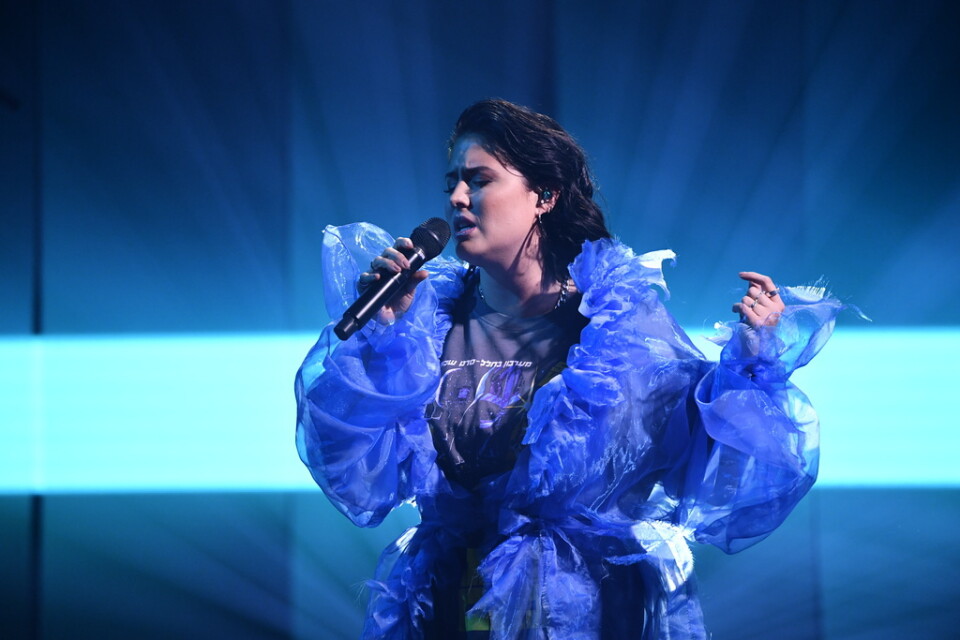 Molly Sandén ger röst åt den kvinnliga huvudpersonen i "Eurovision Song Contest: The story of Fire Saga", som Grammynominerats. Arkivbild.