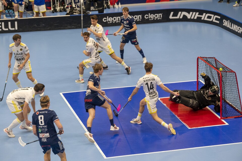 Växjö vann senast mot Hagunda med hela 12-3.