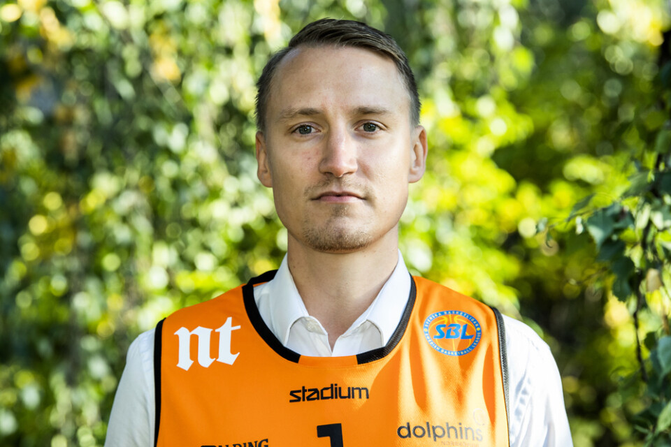 Mikko Riipinen, Norrköping Dolphins, har utsetts till årets coach i basketligan. Arkivbild.