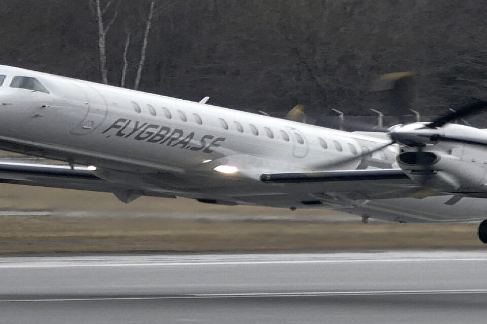 Flygplatser i Norrland som inte ägs av staten kan bli aktuella för stöd om flygskatten lett till ökade driftsunderskott. Arkivbild.