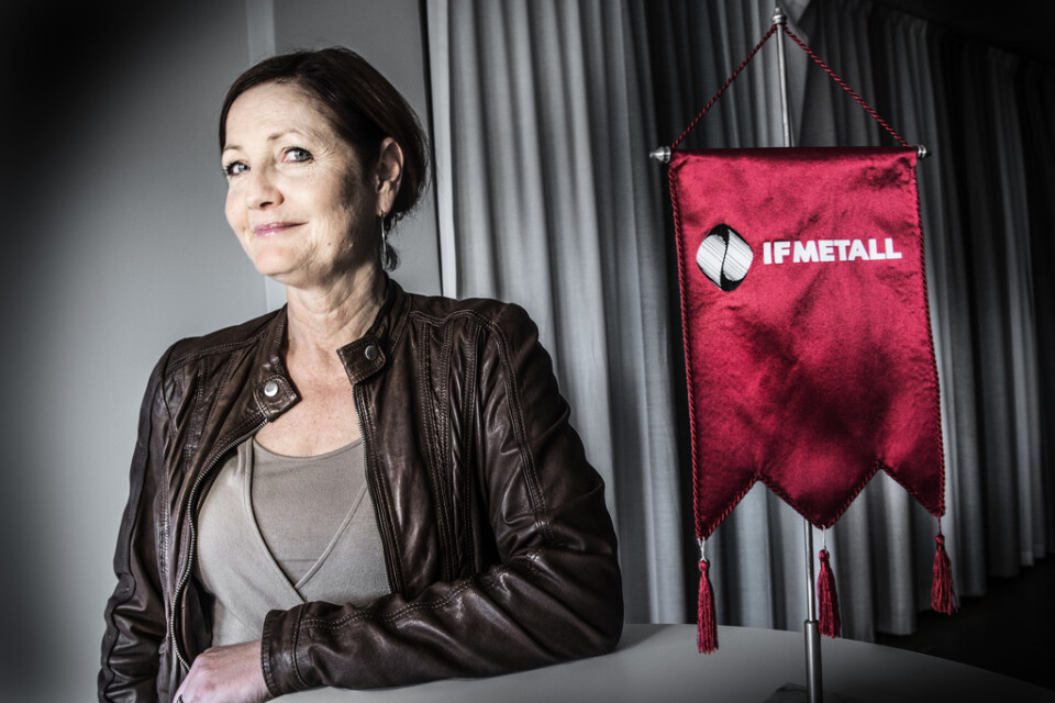 Marie Nilsson är ordförande för IF Metall. Arkivbild.