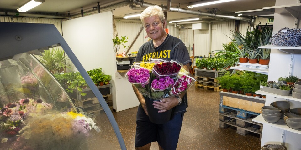 Skånsk blomsterhandlare rotar sig i Virserum: ”Väldigt positivt”