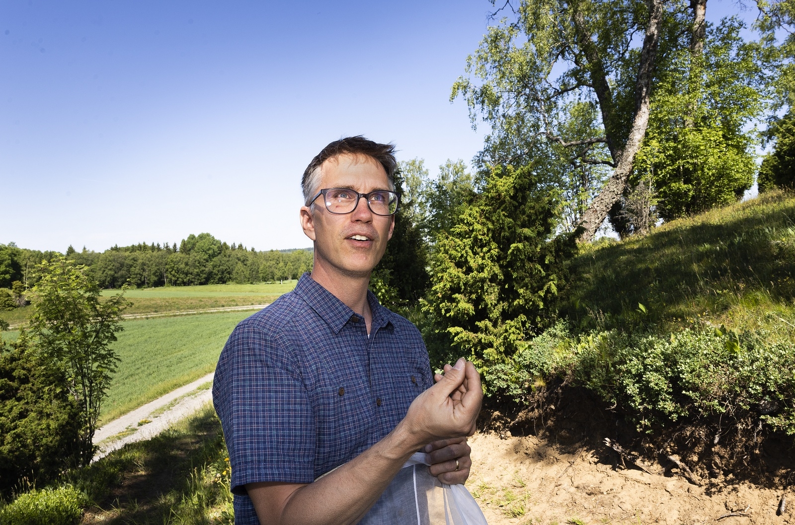 Mattias Lindholm, naturvårdschef på Västkuststiftelsen.