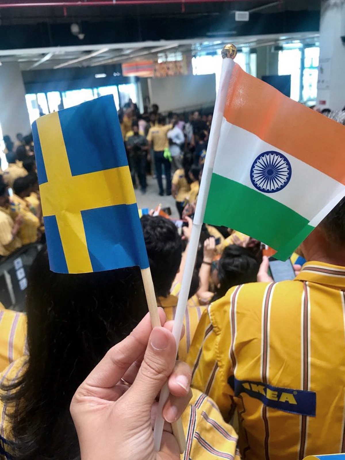 Indien fick sitt allra första Ikea-varuhus. 
foto: Åsa Kajrup