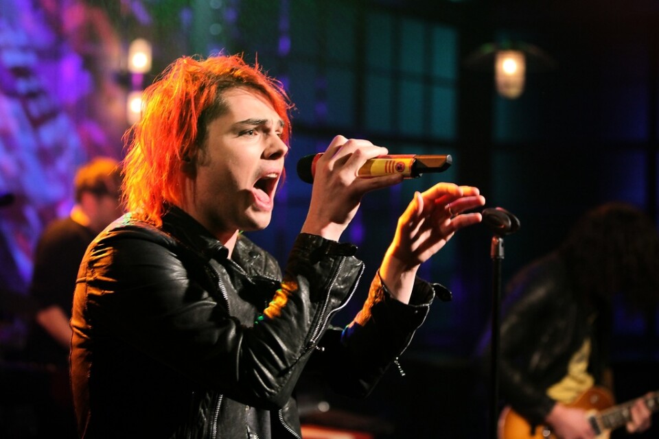 My Chemical Romance-sångare Gerard Way bjuder sina fans på ofärdigt solomaterial. Arkivbild.