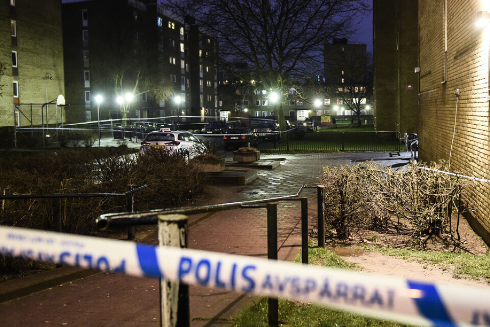 Mannen misstänks ha beställt mordet mot en 23-åring i stadsdelen Rosengård i Malmö i mars 2017. Arkivbild.