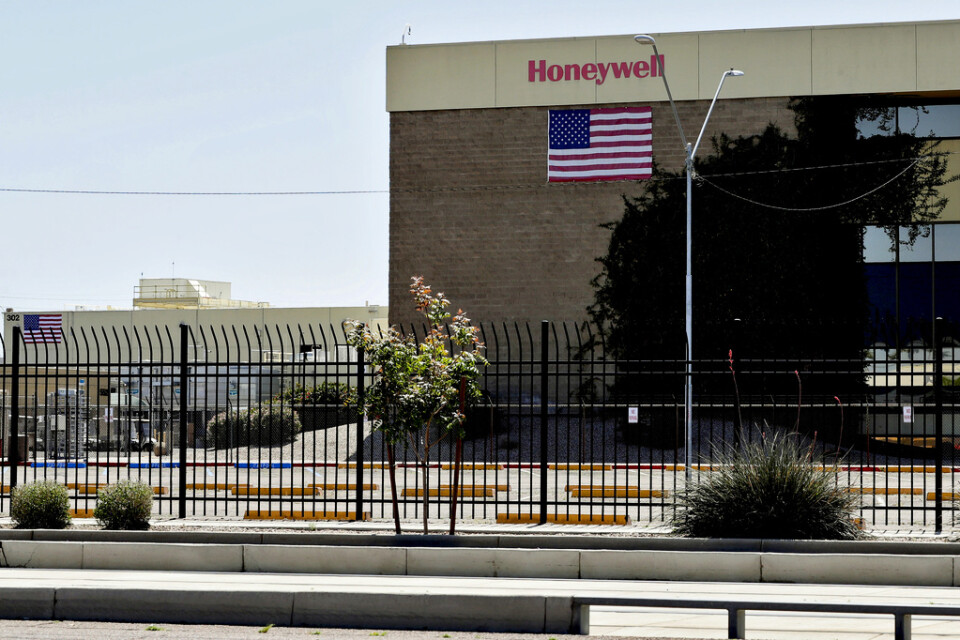Industrikonglomeratet Honeywell sänker helårsprognosen. Arkivbild