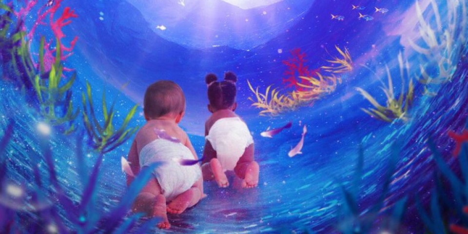 Bebisföreställningen ”Den kosmiska havsträdgårdspassagen” kommer till Byteatern