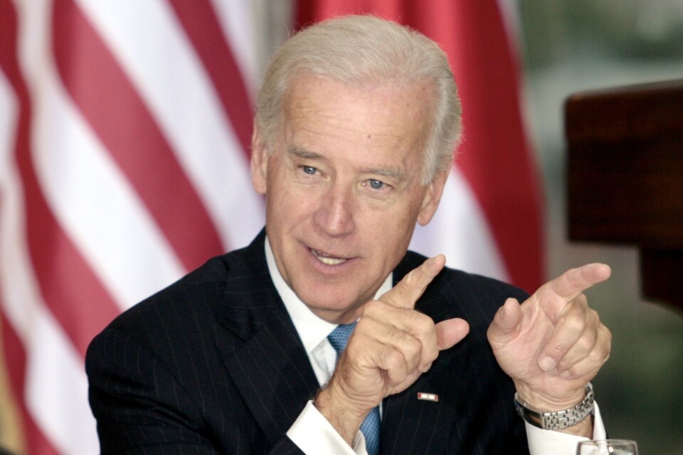 Demokraternas utmanare till presidentposten, Joe Biden, fyller 77 år i år.