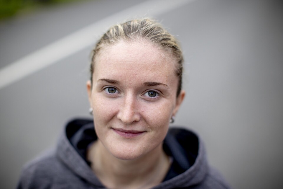 Sabina Küller gjorde hattrick när AIK vann streckmötet mot Leksand. Arkivbild.