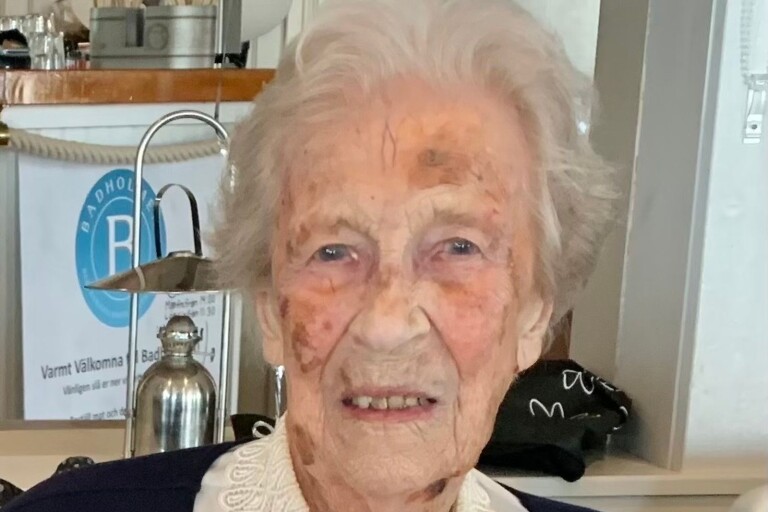 Hurra! Gertrud Johansson i Oskarshamn har fyllt 100 år