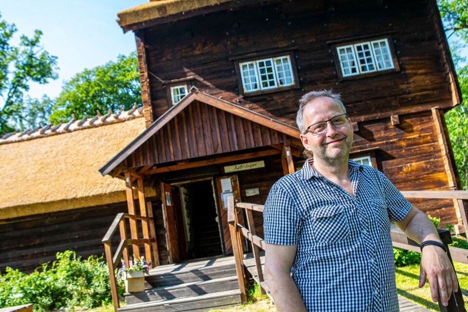 Stefan Andersson, responsible for the Allt Möjligt-Verkstaden was overwhelmed by the interest on opening day. From June 16th, the café will be open every Sunday.