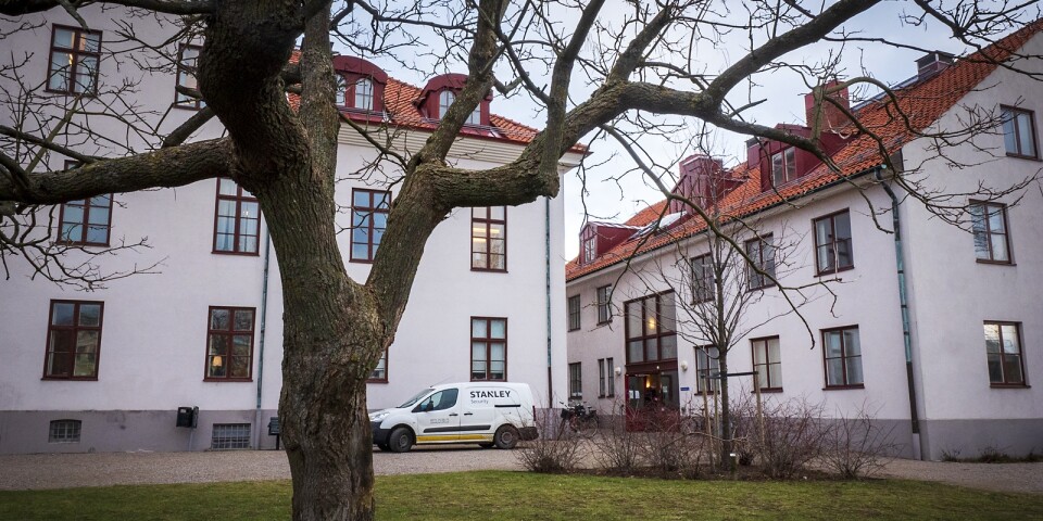 Inbrott i kommunhuset i Ystad. Nya rådhuset.