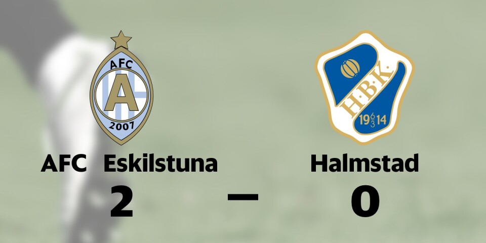 AFC Eskilstuna vann mot Halmstads BK