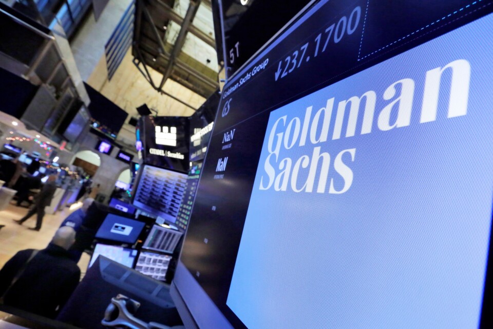 Oväntat starkt resultat, tack vare ett lyft för tradingintäkter, för Goldman Sachs under årets andra kvartal. Arkivbild.
