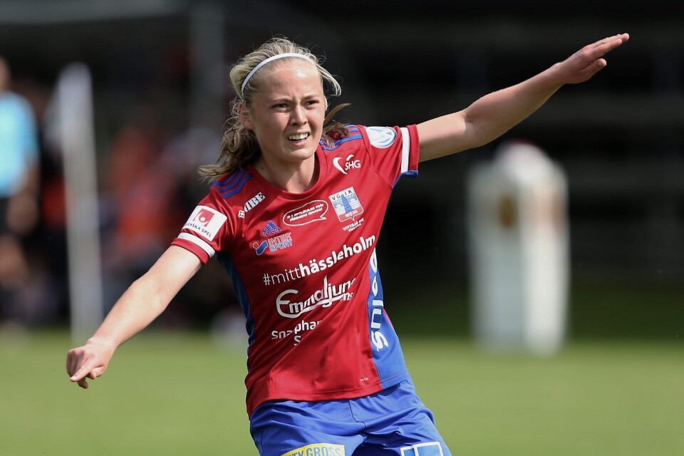 Paulina Nyström stannar i Vittsjö.         Foto: Stefan Sandström