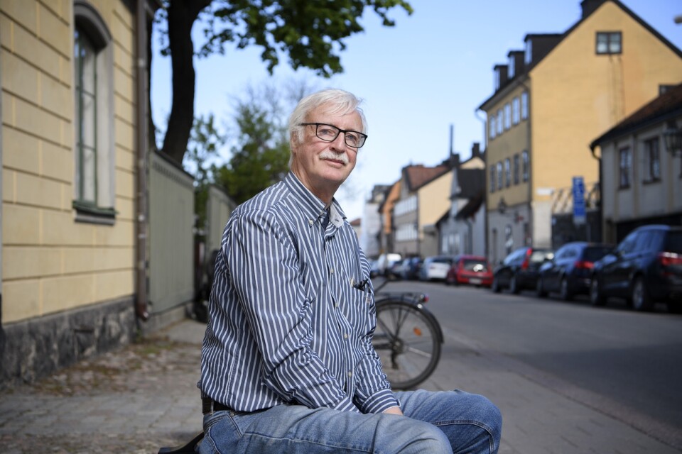 Harald Dahmér, 71 år, och boende i Stockholm säger att han alltid ägnat sig åt social distansering.