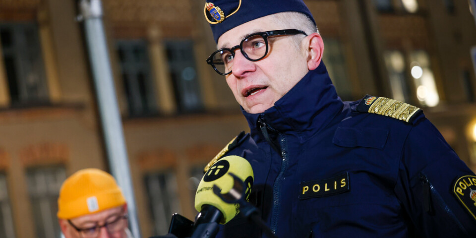 Rikspolischef Anders Thornberg tillträdde posten 2018. Arkivbild.