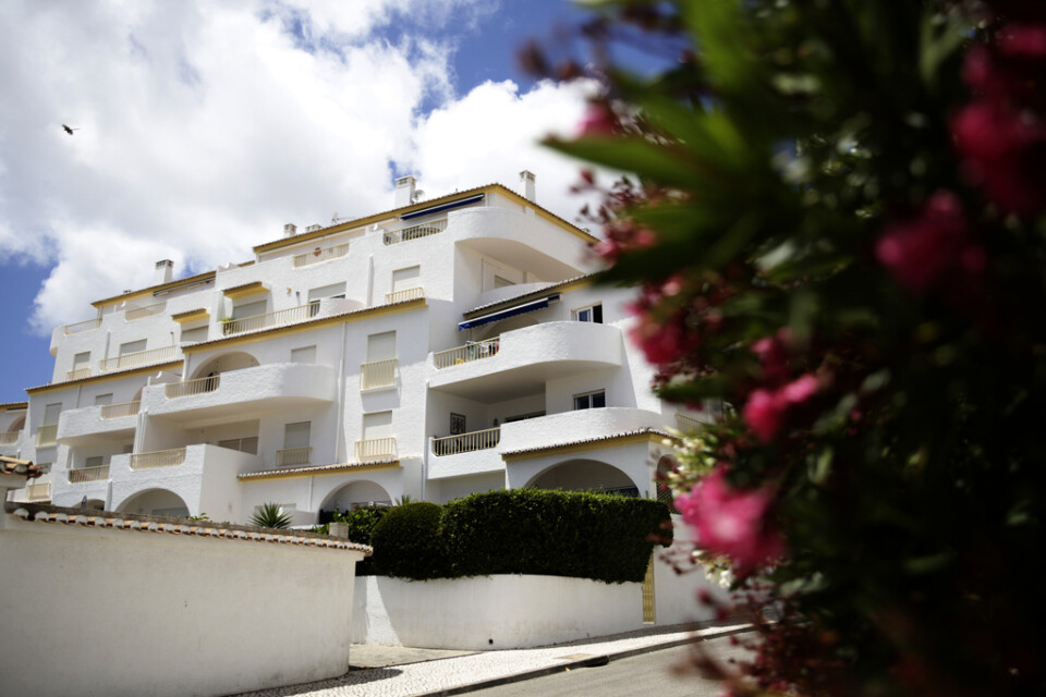 Vid den här hotellanläggningen i Luz i Portugal försvann Madeleine McCann 2007. Arkivbild.
