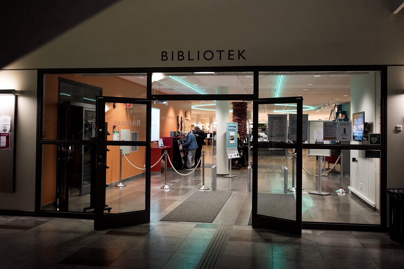 Norra Skåne har tidigare skrivit om stök på biblioteket.