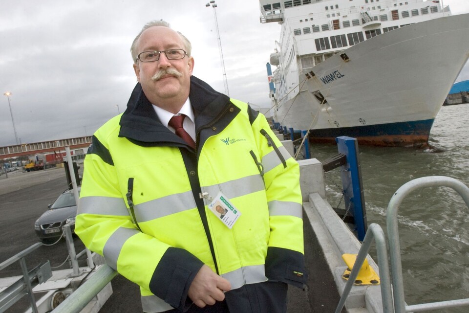 Björn Boström har inte gett upp hoppet om Ystads hamn.