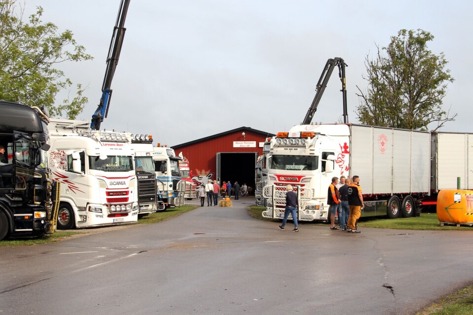 Lastbilsträffen i Löttorp växer sig större för varje år.