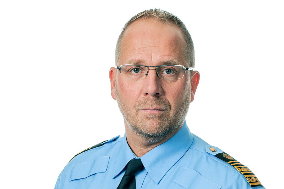 Robert Karlsson är biträdande regionpolischef i Stockholm. Pressbild.