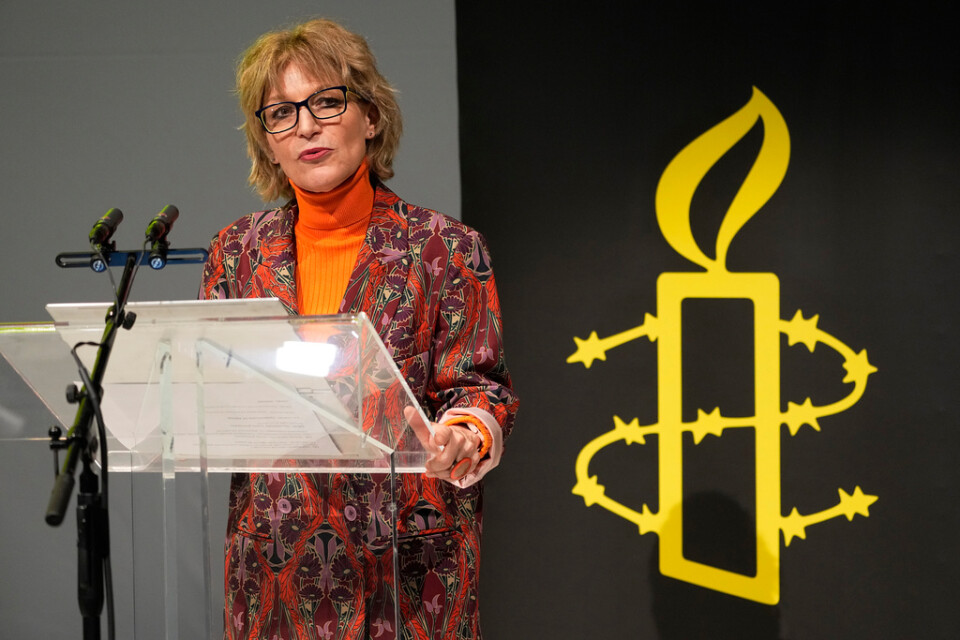 Amnesty Internationals generaldirektör Agnès Callamard. Arkivbild.