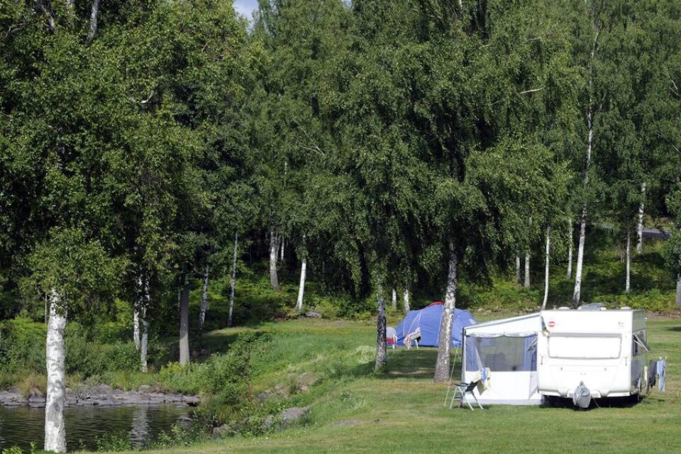 En lång sommar med bra väder innebär högtryck på campingplatser.