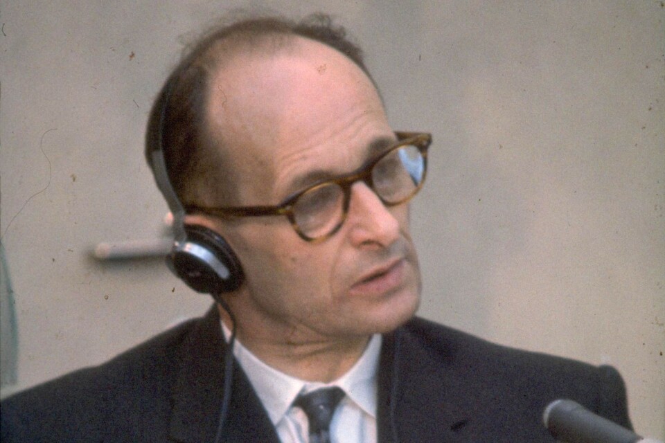 ...krigsförbrytaren Adolf Eichmann.