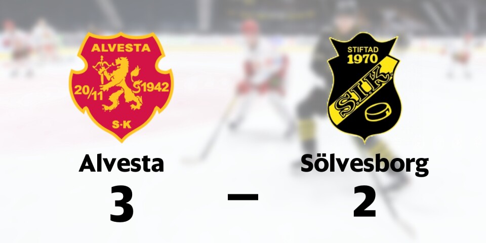 Alvesta vann mot Sölvesborg