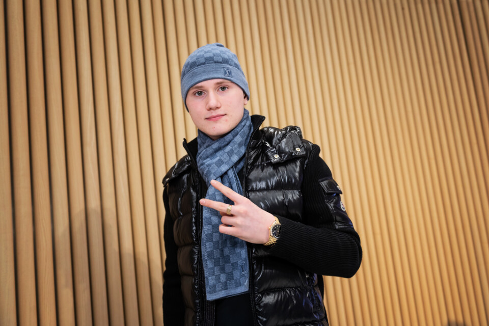 Rapparen Einár har chans på pris i fyra kategorier på årets Grammisgala. Arkivbild.