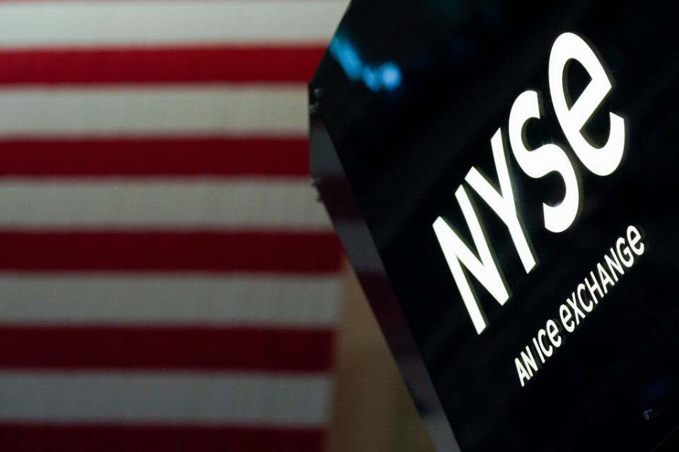 New York Stock Exchange, New York-börsen, föll under onsdagen. Arkivbild.