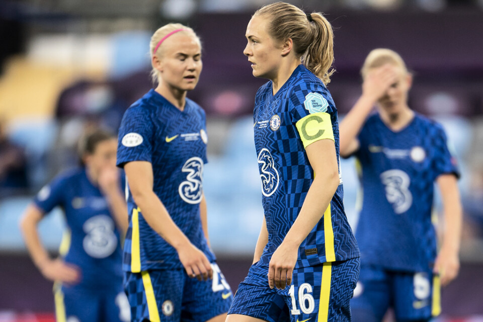 Magdalena Erikssons Chelsea slog Everton i Super Leagues andra omgång. Arkivbild.