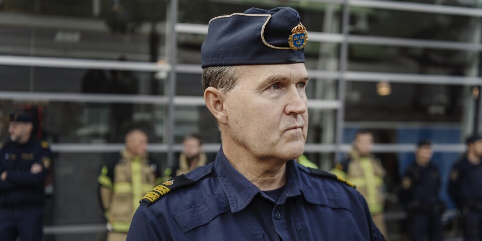 Ola Severinsson är kommunpolis i Växjö och Alvesta.