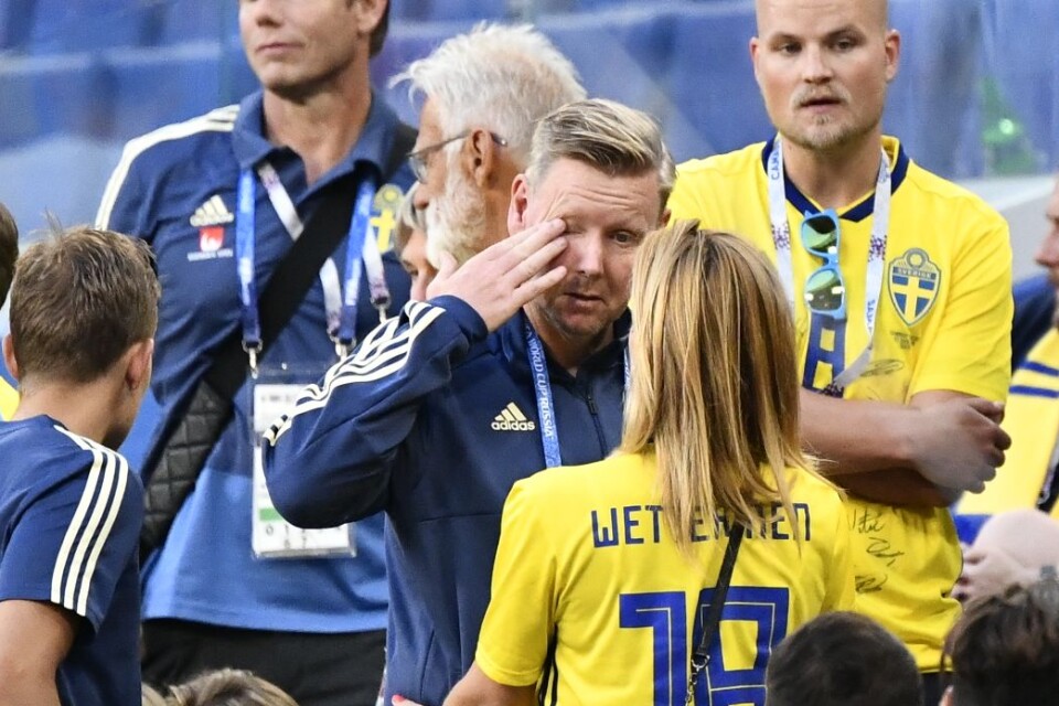 Efter matchen mot England kände Wettergren stor besvikelse. Det vändes till stolthet efter ett tag.