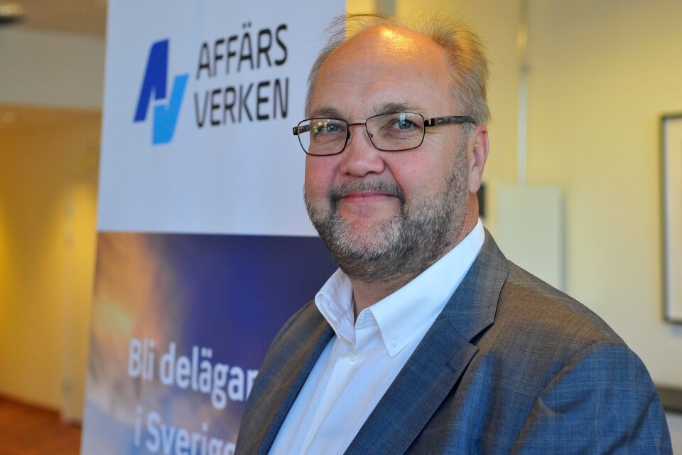 Tomas Ericsson, vd för Affärsverken i Karlskrona.
