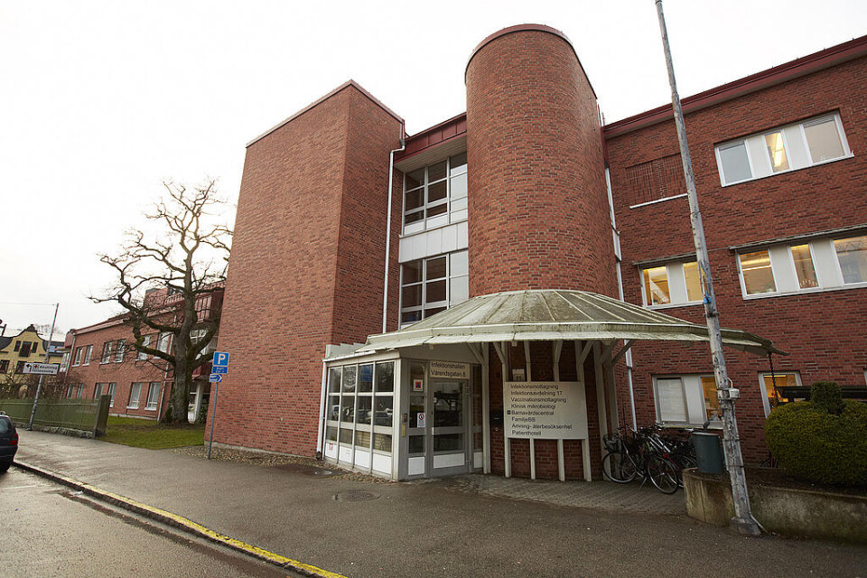 Centrallasarettet i Växjö. Region Kronoberg har fattat beslut att bygga ett helt nytt sjukhus på en annan plats, i stället för att renovera det befintliga sjukhuset. Arkivbild.