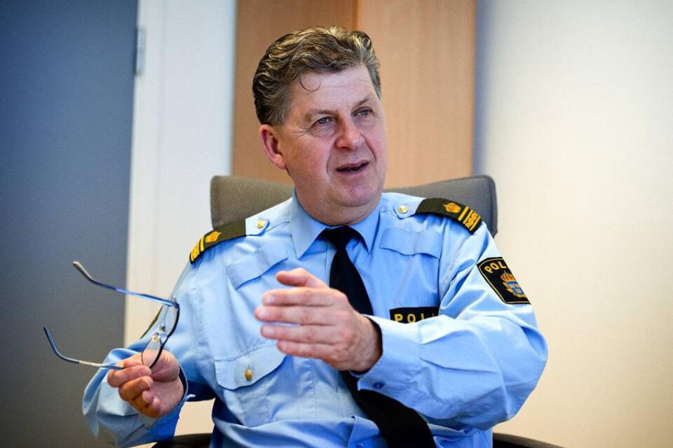 Polisen. Tomas Pärlklo, som är ansvarig för kriminalunder­rättelsetjänsten på Blekingepolisen.