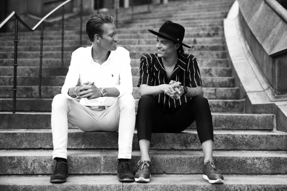 Charlie Eriksson och Kristofer Greczula bekämpar psykisk ohälsa med sin "Aldrig ensam show".