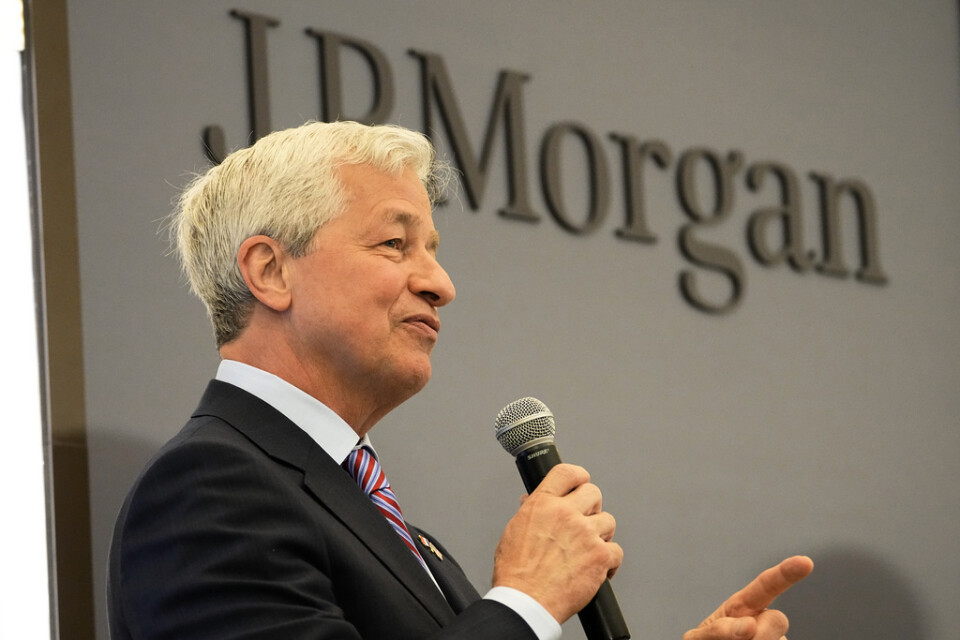 JP Morgan:s vd Jamie Dimon. Arkivbild.