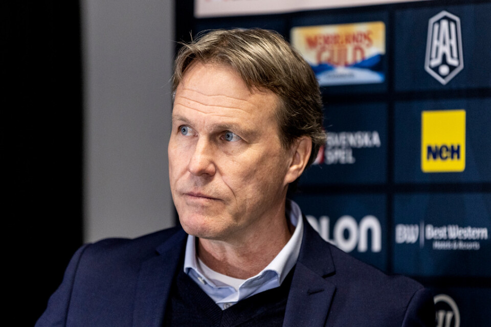 "Det är tufft", säger Djurgårdens tränare Johan Garpenlöv om klubbens förlusttrend. Arkivbild.