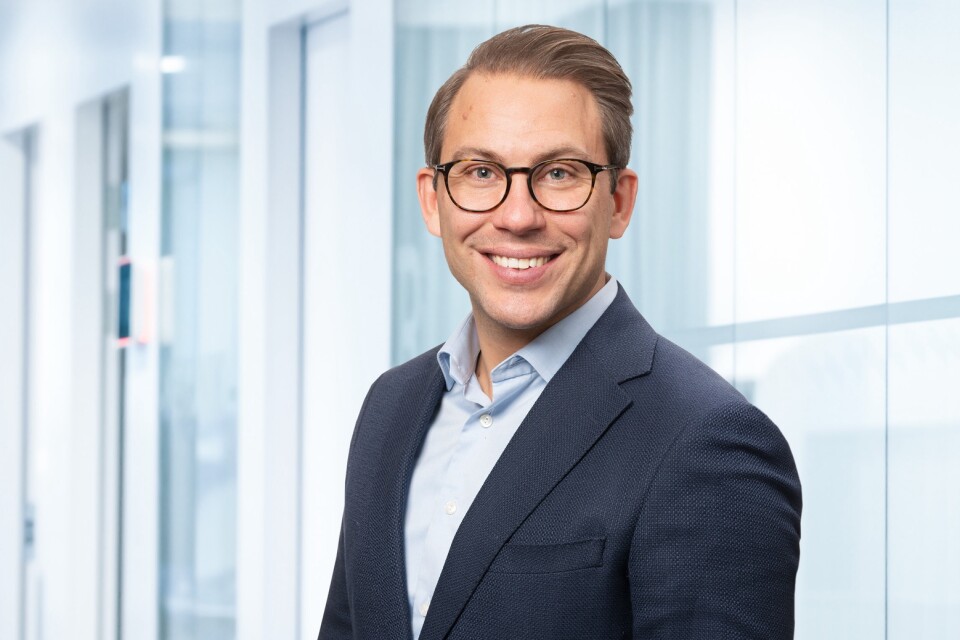 Christoffer Järkeborn, koncernchef på Sandbäckens och vice vd för Nimlas Group.