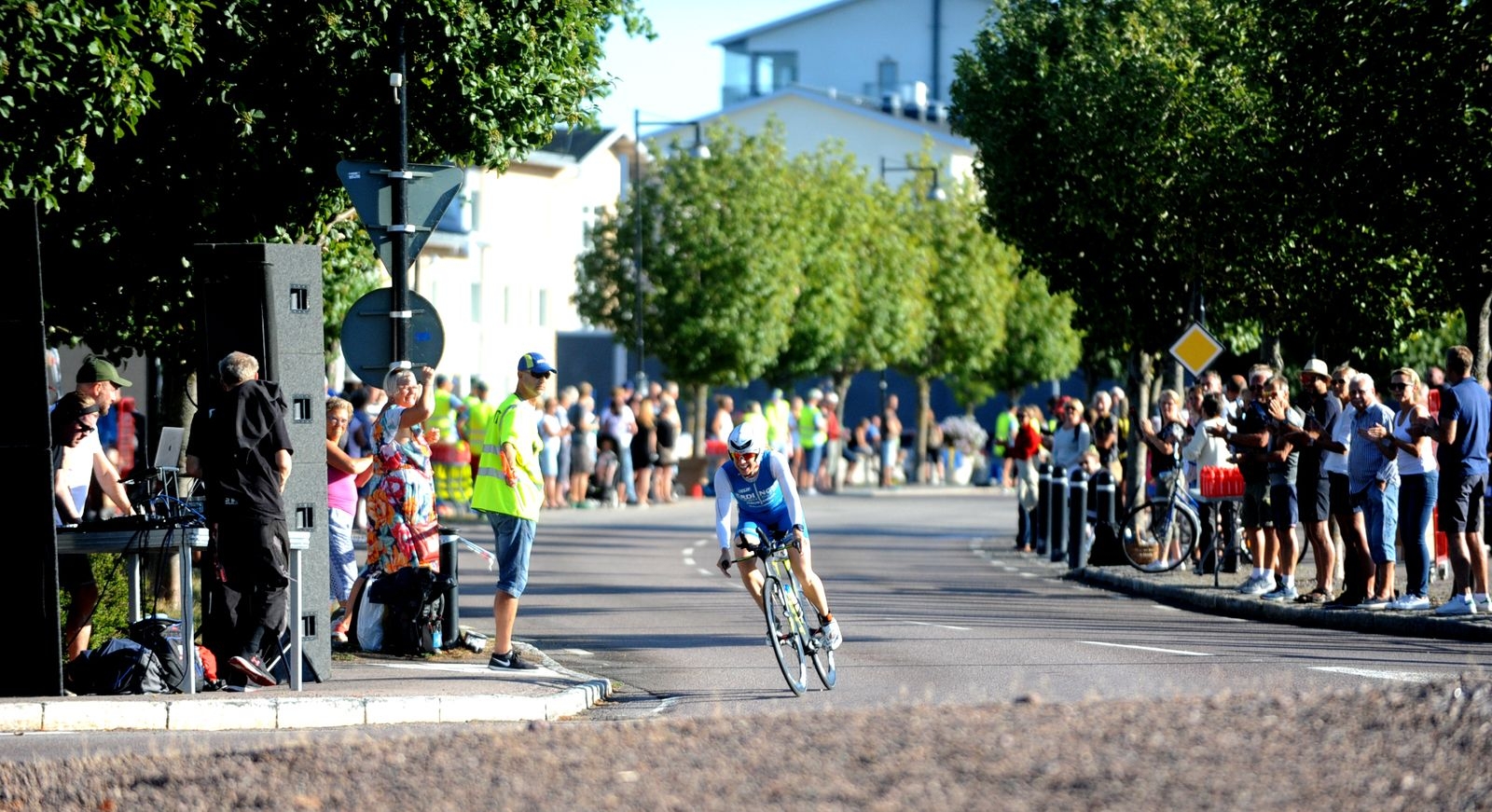 Åsa Lundström, i skrivande stund 3:a i loppet.
