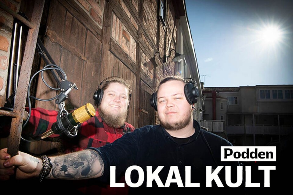 Christian Fernlund och Alexander Lewin driver podden Lokal kult.
